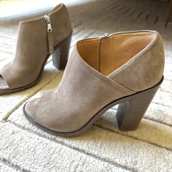 Rag & Bone Taupe Suede Shoes - Picture 5 of 12